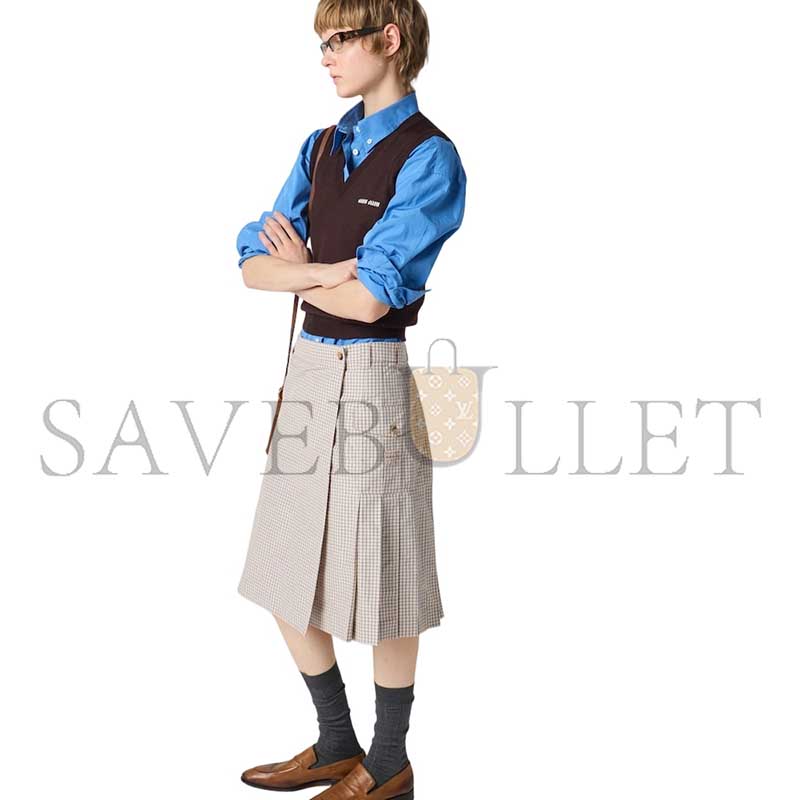 M1v M1v wool sweater vest mmv209